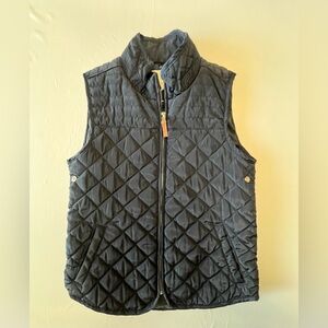 Zara Girls Black Quilted Vest